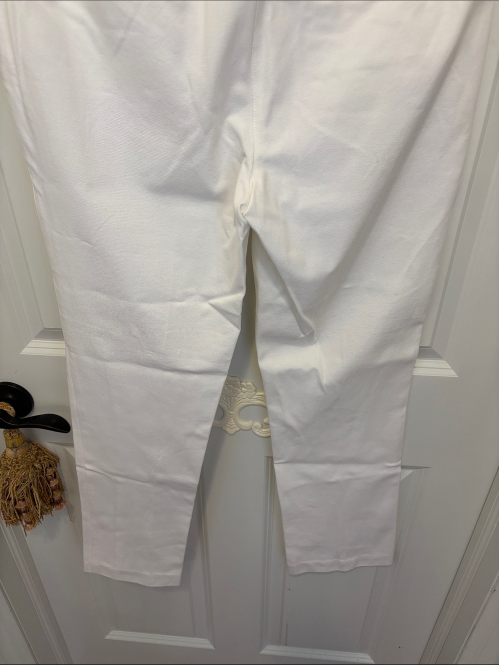 Chico's‎ White Straight-Leg Pants 0.5 - Picture 3 of 14